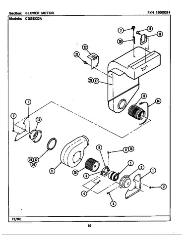 Blower motor
