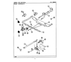 Maytag CNP2010AXW gas controls (cnp2010ax*) (cnp2010axl) (cnp2010axw) diagram