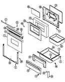 Door/drawer (serial prefix 13)