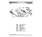 Maytag LCRG300 valves & controls diagram