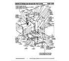 Maytag CLE700 front view diagram