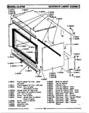 Microwave cabinet assembly