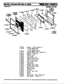 Oven door assembly