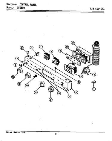 Control panel