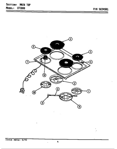 Top assembly