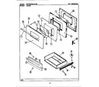 Maytag CRE383 door/drawer (cre305) (cre305) diagram
