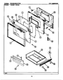 Door/drawer (cre355) (cre383)