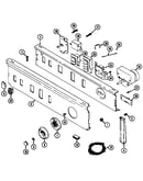 Control panel (lde8824acm & ldg8824aam) (lde8824acm) (ldg8824aam)