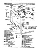 Front, door lock & hinges
