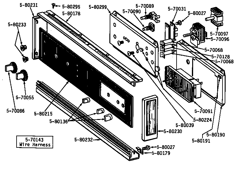 Control panel (cwe600) (cwe600)