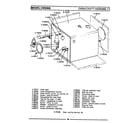 Maytag CWE600 oven cavity assembly (cwe600) (cwe600) diagram
