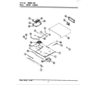 Maytag ECWE900 burner box diagram