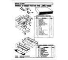 Maytag CLG600 accessories-ducted diagram