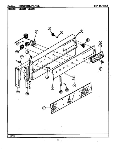 Control panel