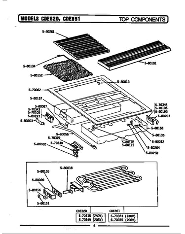 Top assembly