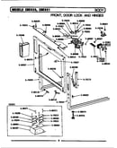 Front, door lock & hinges