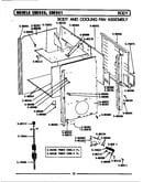 Body/cooling fan assembly