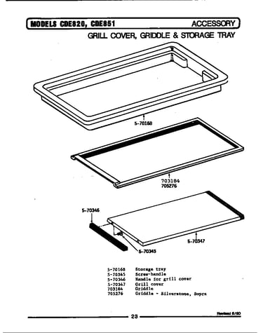 Grill cover, griddle & storage tray