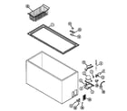 Magic Chef C7J cabinet diagram