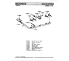 Maytag CRP200B valves & controls diagram