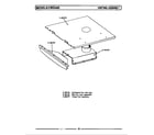 Maytag CWG450 venting assembly diagram