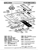 Top & burner assembly