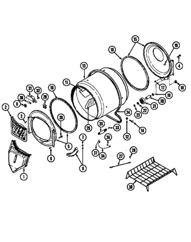 Tumbler (lde8904ace) (lde8904acl) (ldg8904aae) (ldg8904aal)