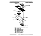 Maytag DCSE600 control panel diagram