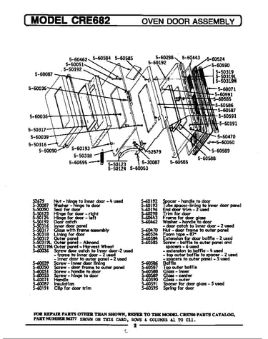 Oven door assembly