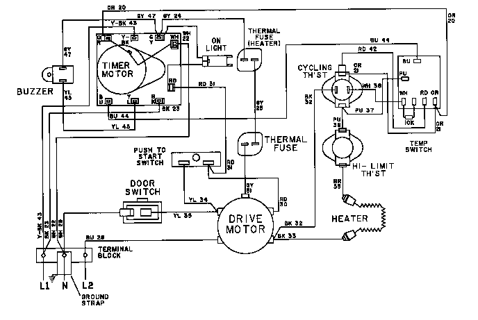 Wiring information-lde7334ac* (lde7334ace) (lde7334acl) (ldg7334aae) (ldg7334aal)