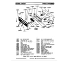 Maytag CWE450 control panel diagram