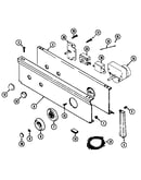Control panel (lde8304acm & ldg8304aam) (lde8304acm) (ldg8304aam)