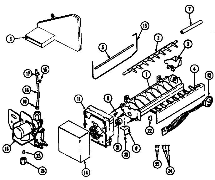 Optional ice maker kit (rae3100aax)