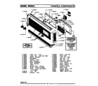 Maytag CWE1000 control panel (cwe601) (cwe601) diagram