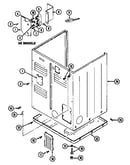 Cabinet-rear (lde8404acm & lde8404adm) (lde8404acm) (lde8404adm)