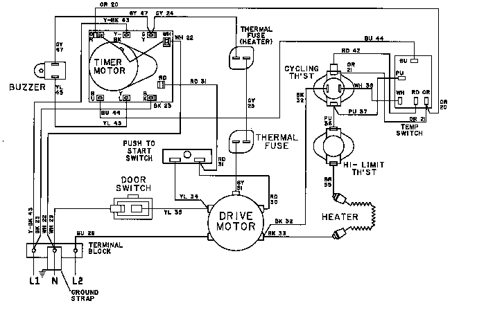 WIRING INFORMATION-LDE8404AC* (LDE8404ACE) (LDE8404ACL) (LDE8404ACM)