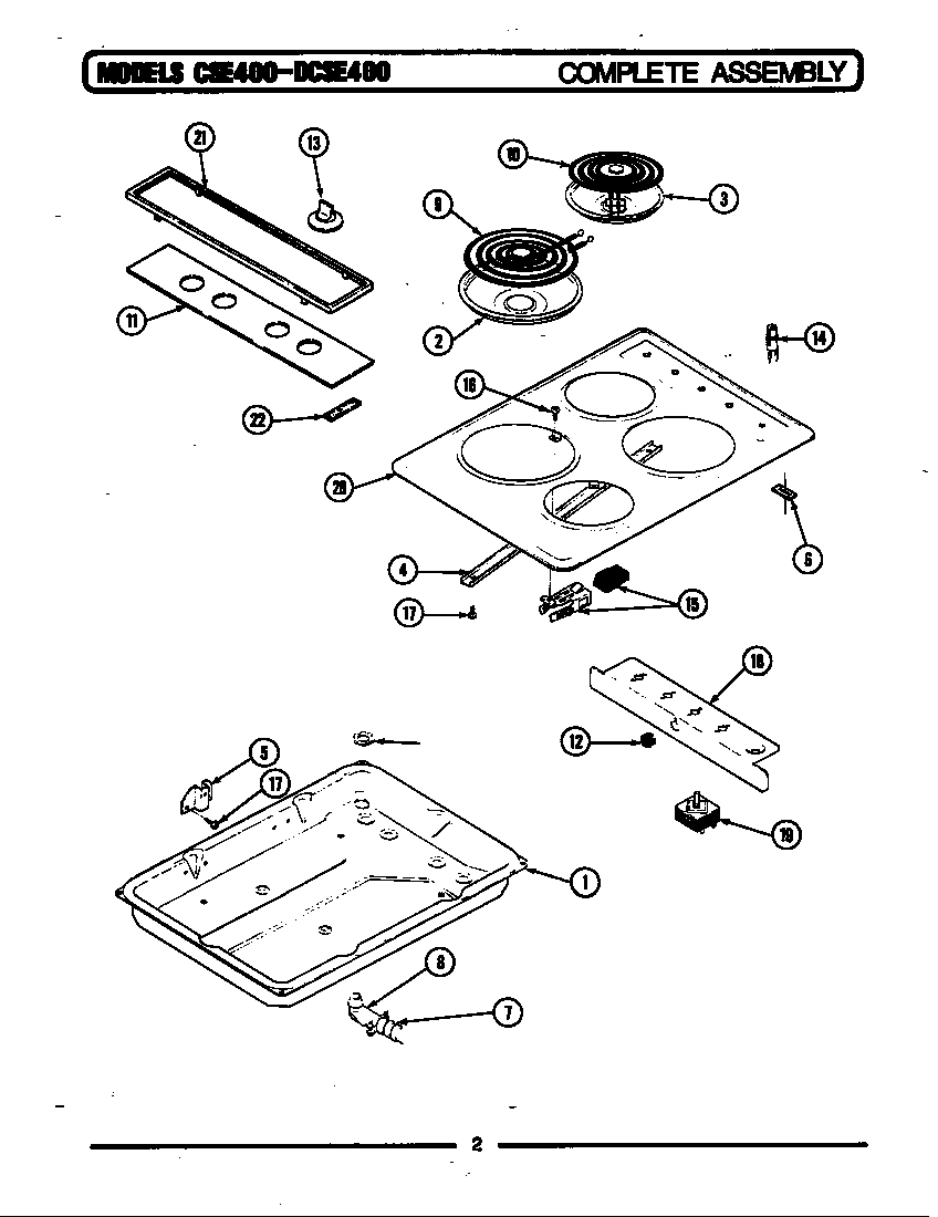 Top assembly
