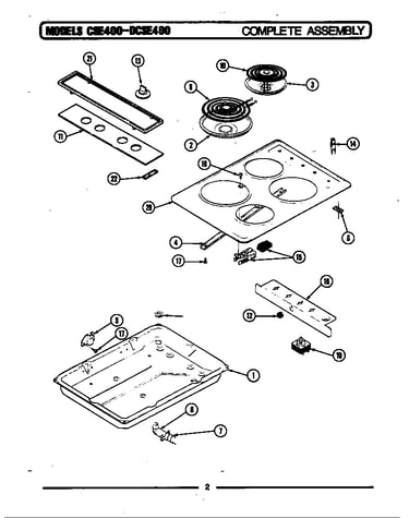 Top assembly
