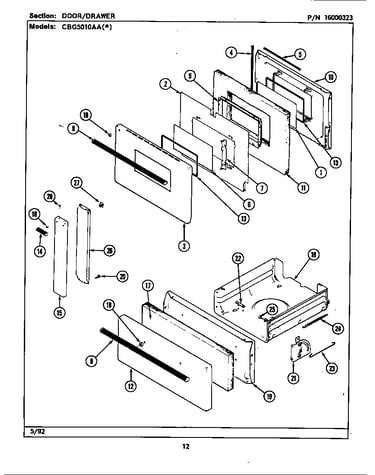 Door/drawer
