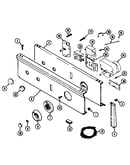 Control panel (lde8624acm & ldg8624aam) (lde8624acm) (ldg8624aam)