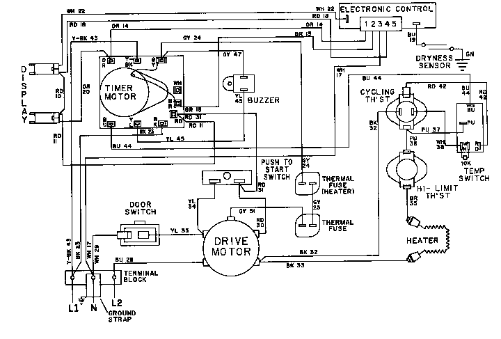 WIRING INFORMATION-LDE8624AC* (LDE8624ACE) (LDE8624ACL) (LDE8624ACM)