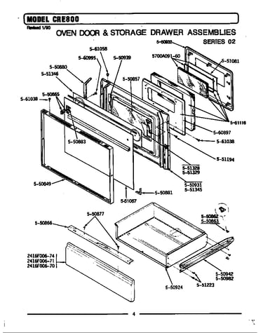 Door & drawer assembly