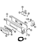 Control panel (lde9904acm & ldg9904aam) (lde9904acm) (ldg9904aam)