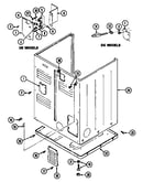 Cabinet-rear (lde9904ace & ldg9904aam) (lde9904acm) (ldg9904aam)