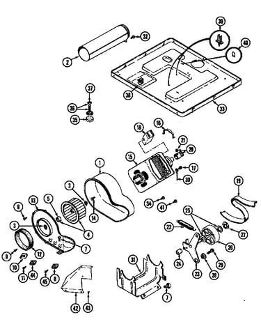 Motor drive (lde9904acm & ldg9904aam) (lde9904acm) (ldg9904aam)