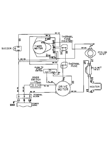 Wiring information-lde5004adw