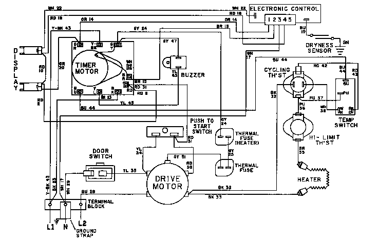 Wiring information-lde8604ac* (lde8604ace) (lde8604acl) (lde8604acm)