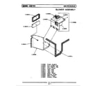 Maytag GCCE701 blower assembly - microwave diagram
