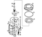 Maytag LAT9824ABM tub (lat9824aae) (lat9824aal) (lat9824abe) (lat9824abl) diagram