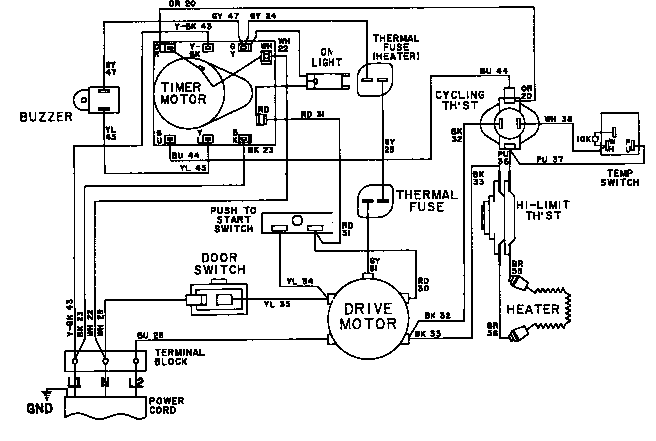 WIRING INFORMATION-LDE7314ADE (LDE7314ADE)